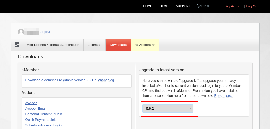 Download Upgrade Package