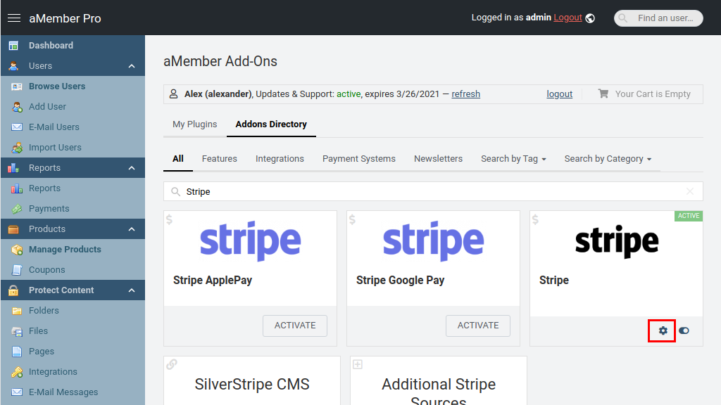 Configure Plugin